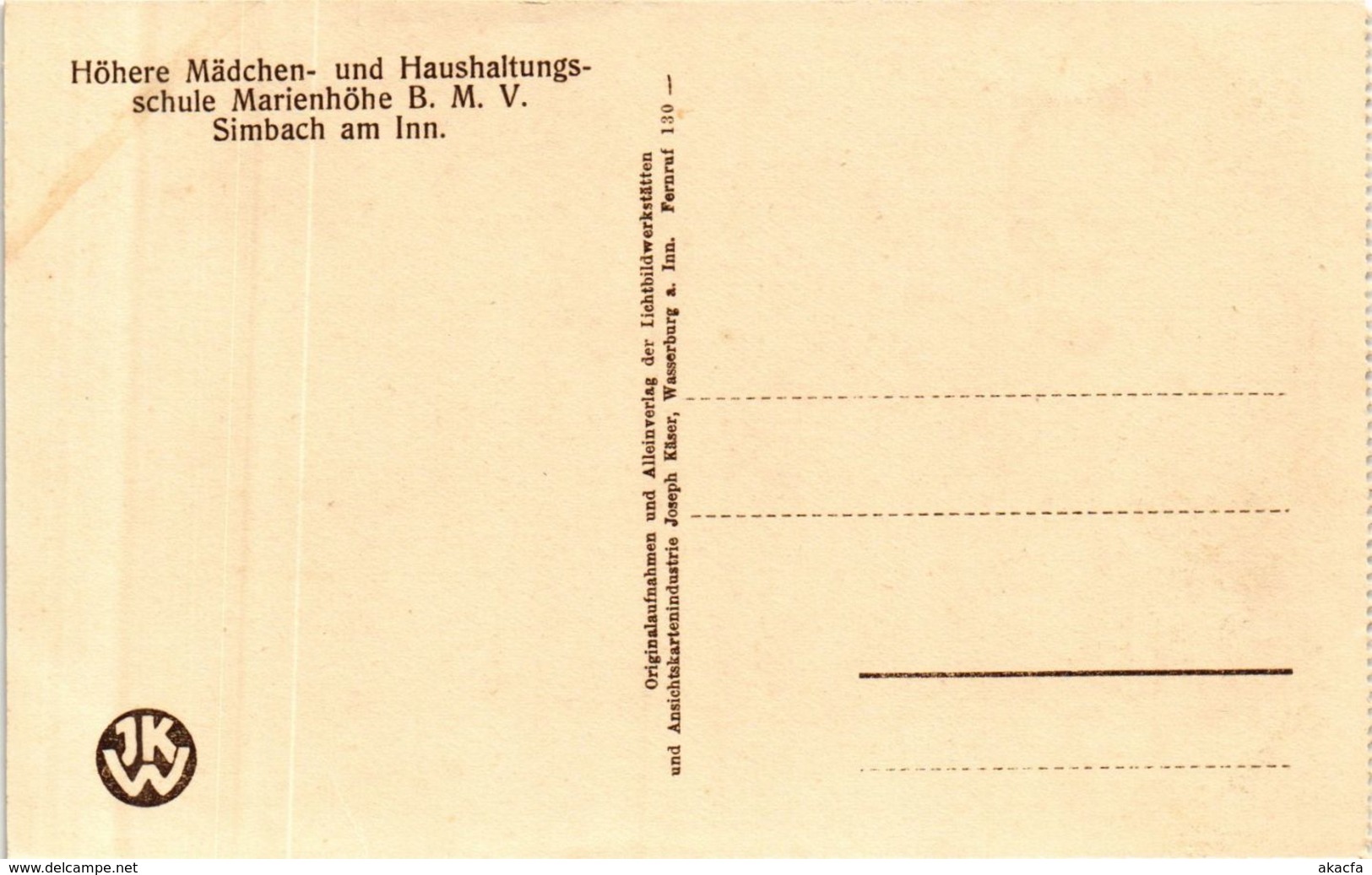 CPA AK Simbach Am Springbrunnen GERMANY (891905) - Simbach