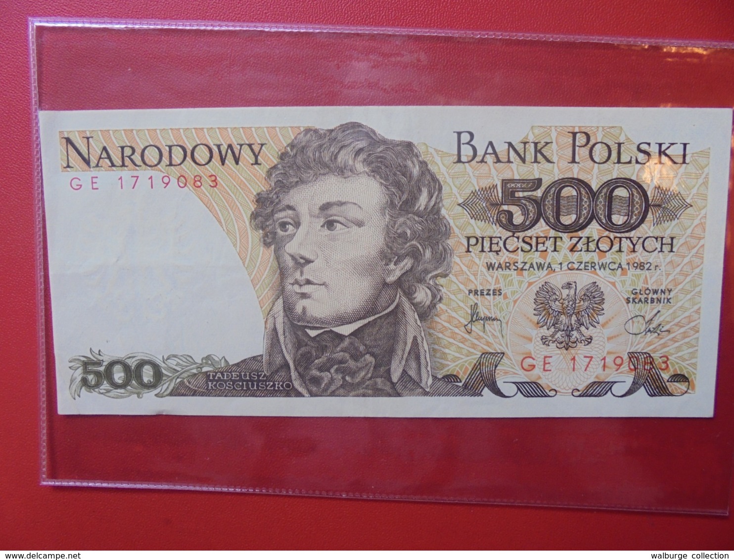 POLOGNE 500 ZLOTY 1982 CIRCULER (B.7) - Poland