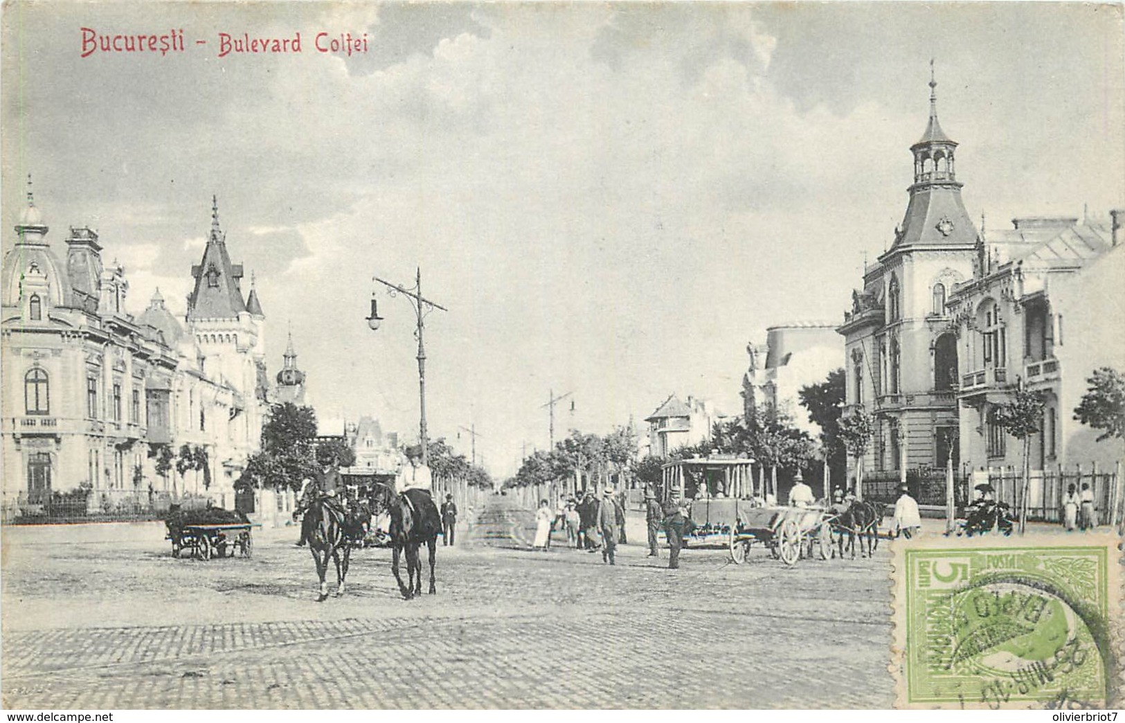 Roumanie - Bucuresti - Bulevard Coltei - Roumanie