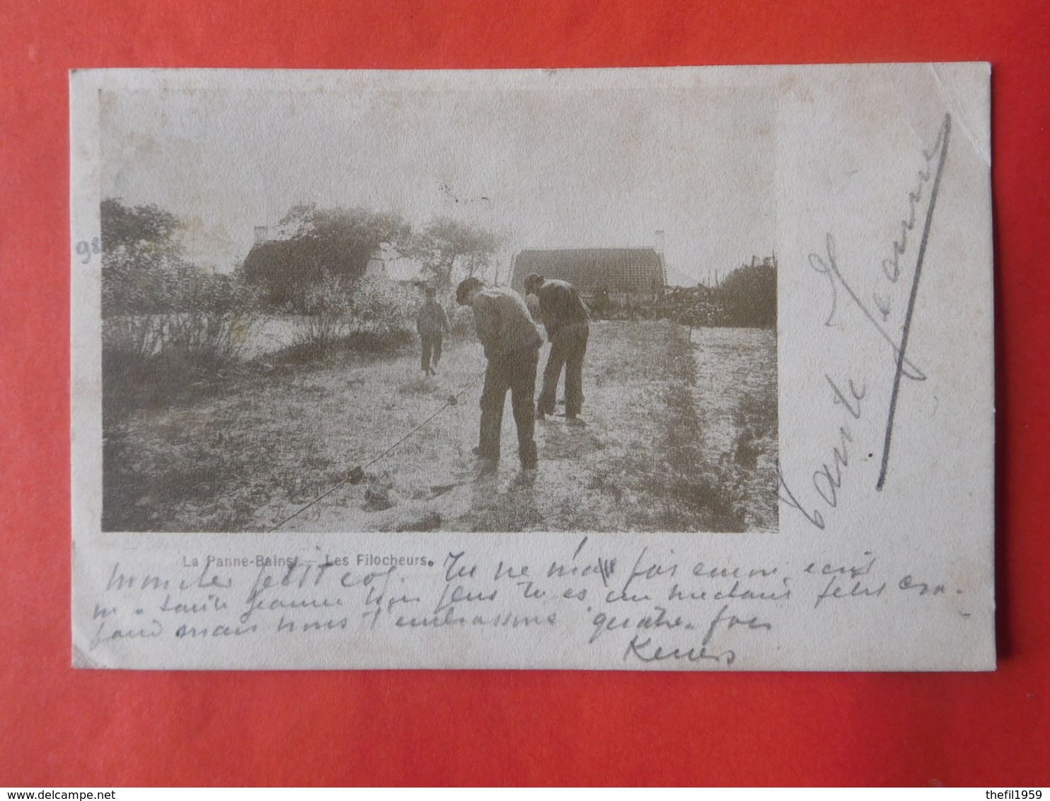 La Panne-bains 1903 Les Filocheurs - De Panne