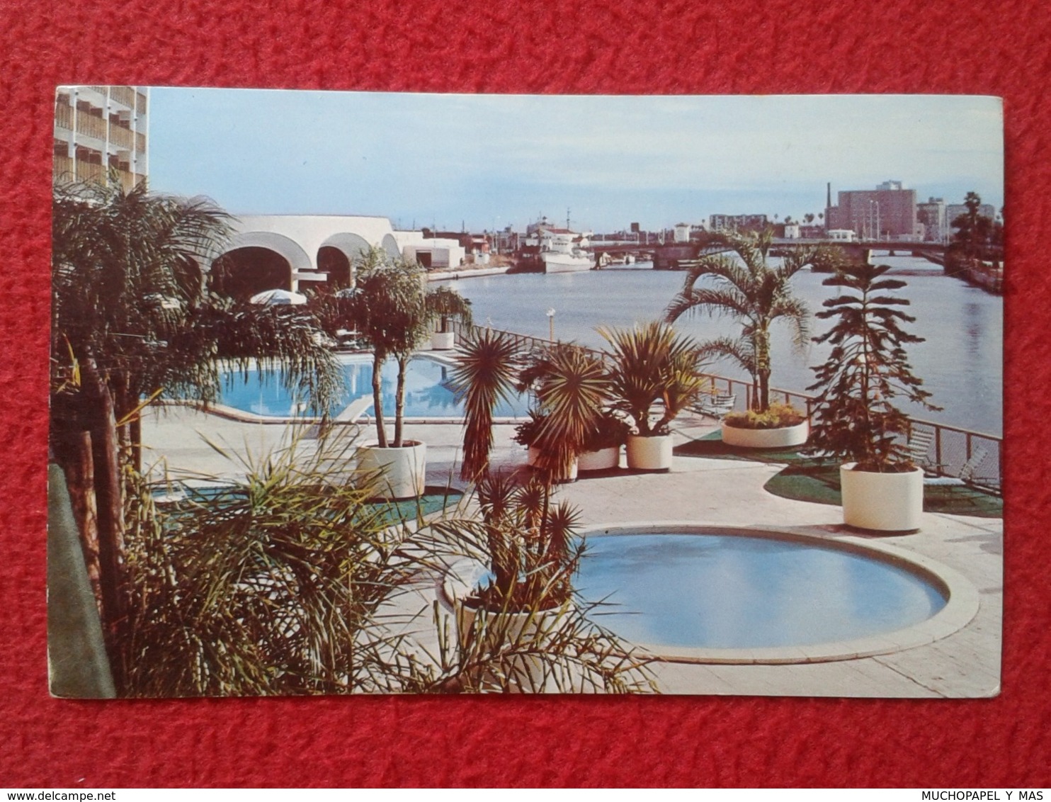 POSTAL POST CARD CARTE POSTALE RIVERSIDE HILTON INN HOTEL ? 200 ASHLEY DRIVE TAMPA FLORIDA USA UNITED STATES VER FOTOS - Tampa