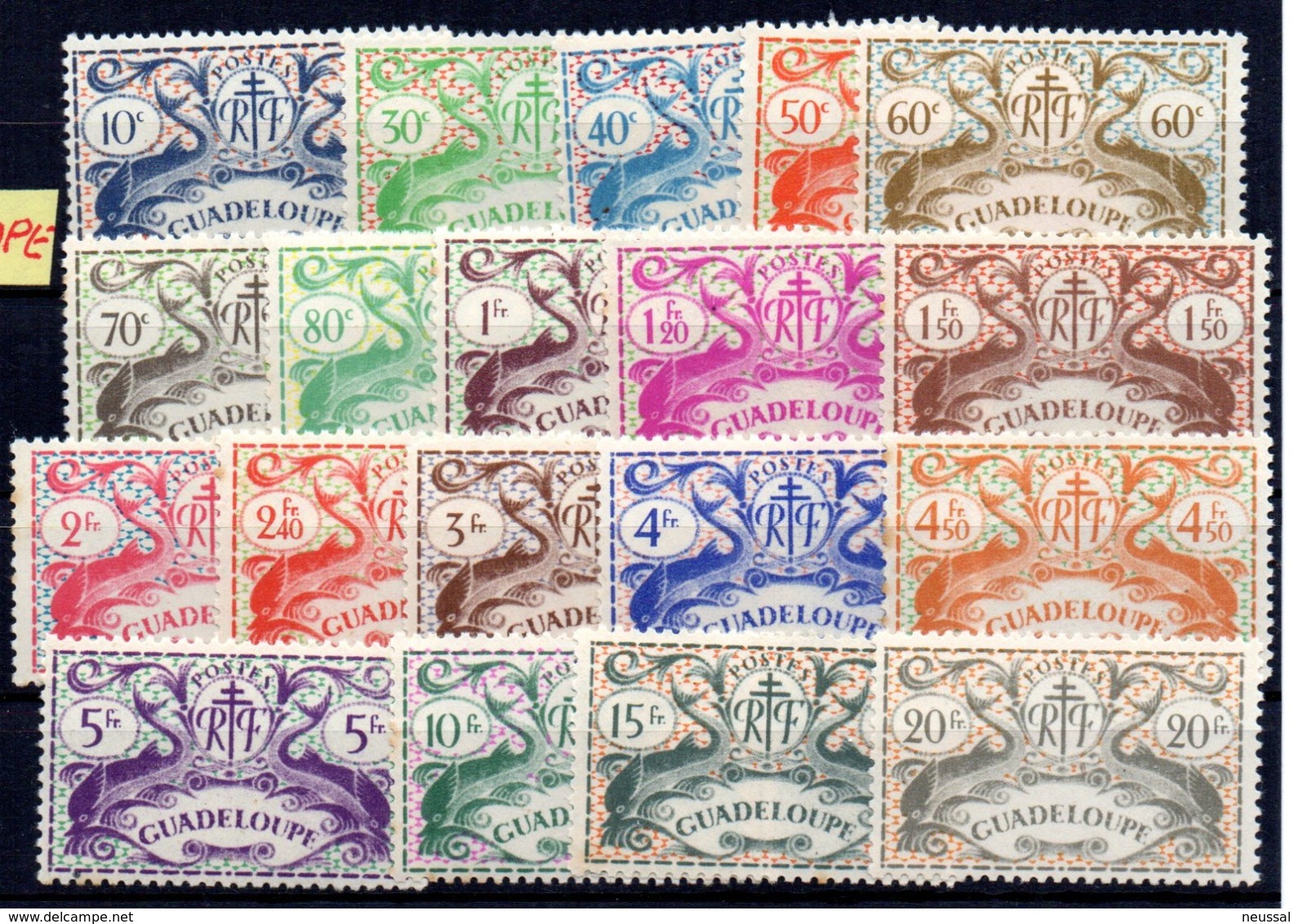 Serie Nº 178/96 Guadalupe - Unused Stamps