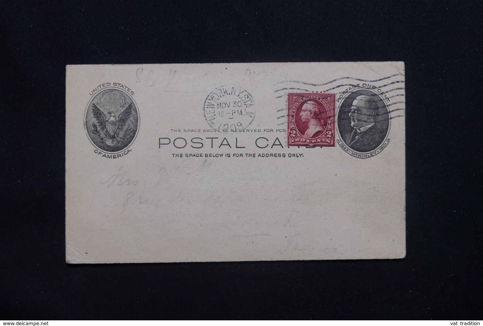 ETATS UNIS - Entier Postal + Complément De New York En 1903 - L 42251 - 1901-20