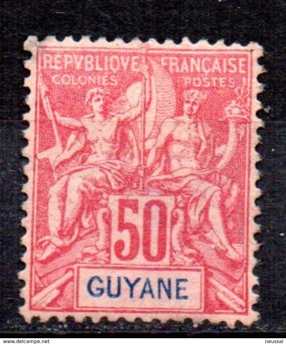 Sello Nº 40 Guyane - Nuevos