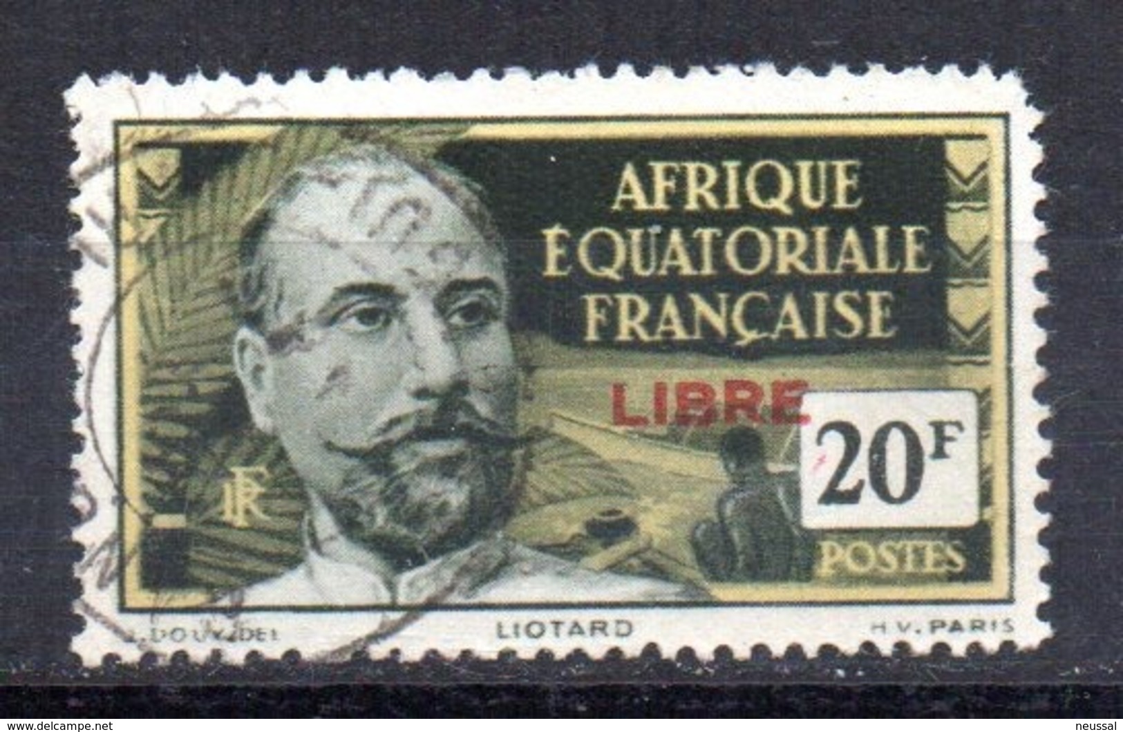 Sello Nº 127 Africa Ecuatorial Francesa.- - Nuevos