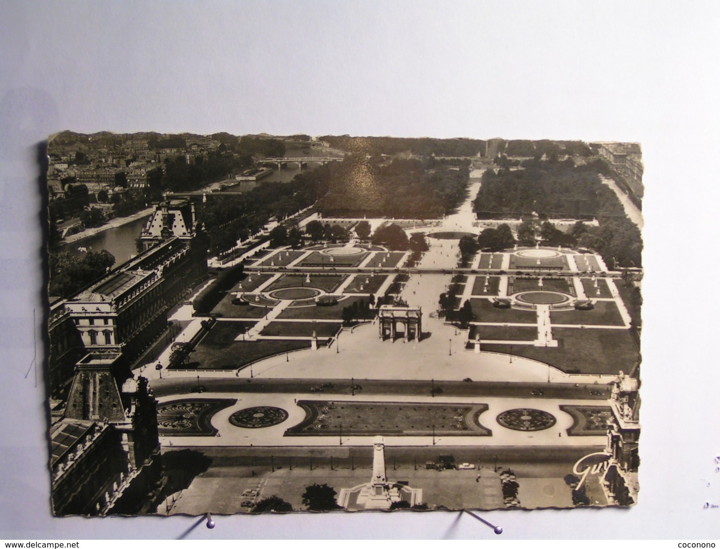 Paris - Le Palais Du Louvre, La Place Du Carrousel ..... - Mehransichten, Panoramakarten