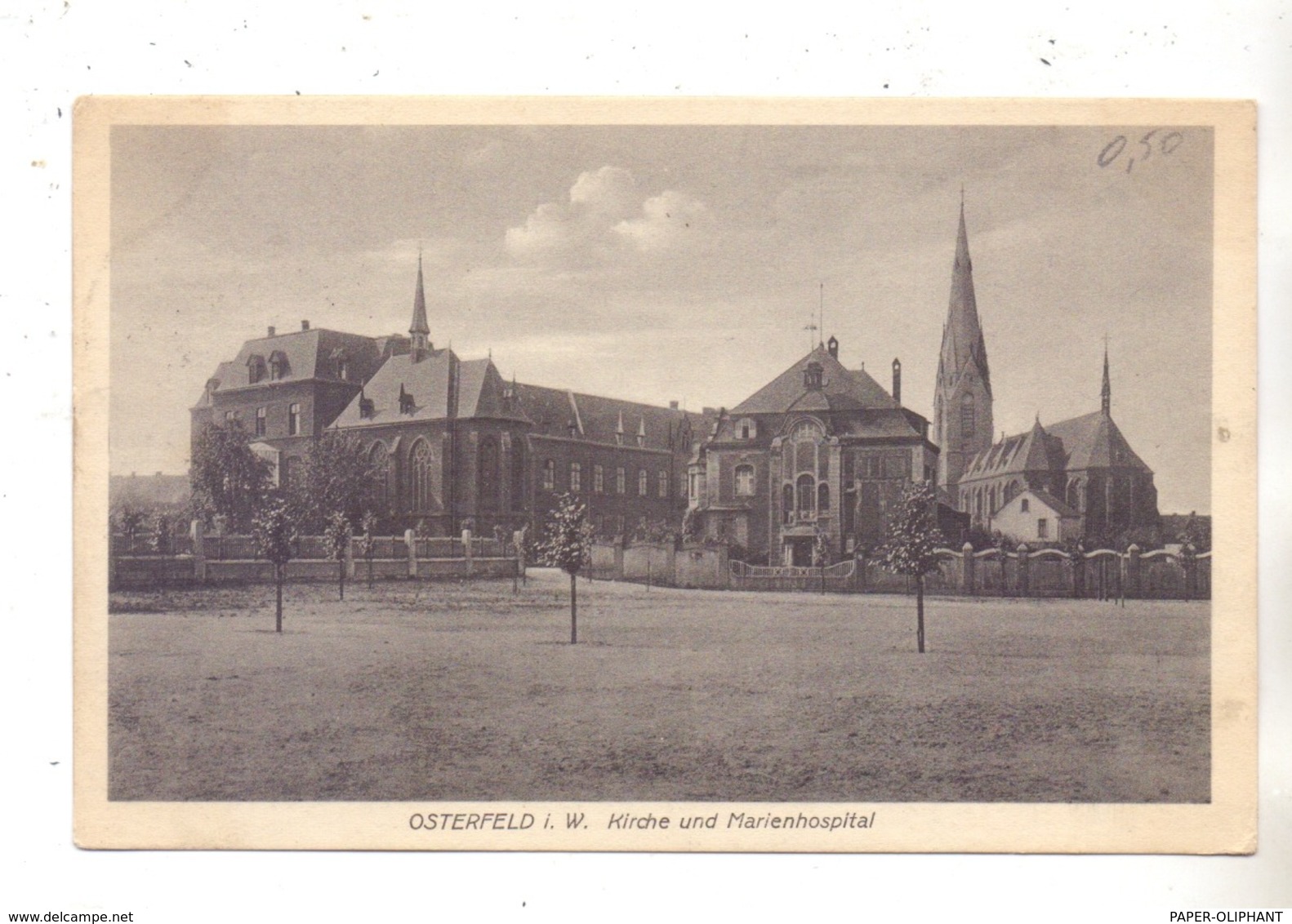 4200 OBERHAUSEN - OSTERFELD, Kirche Und Marienhospital, 1923 - Oberhausen