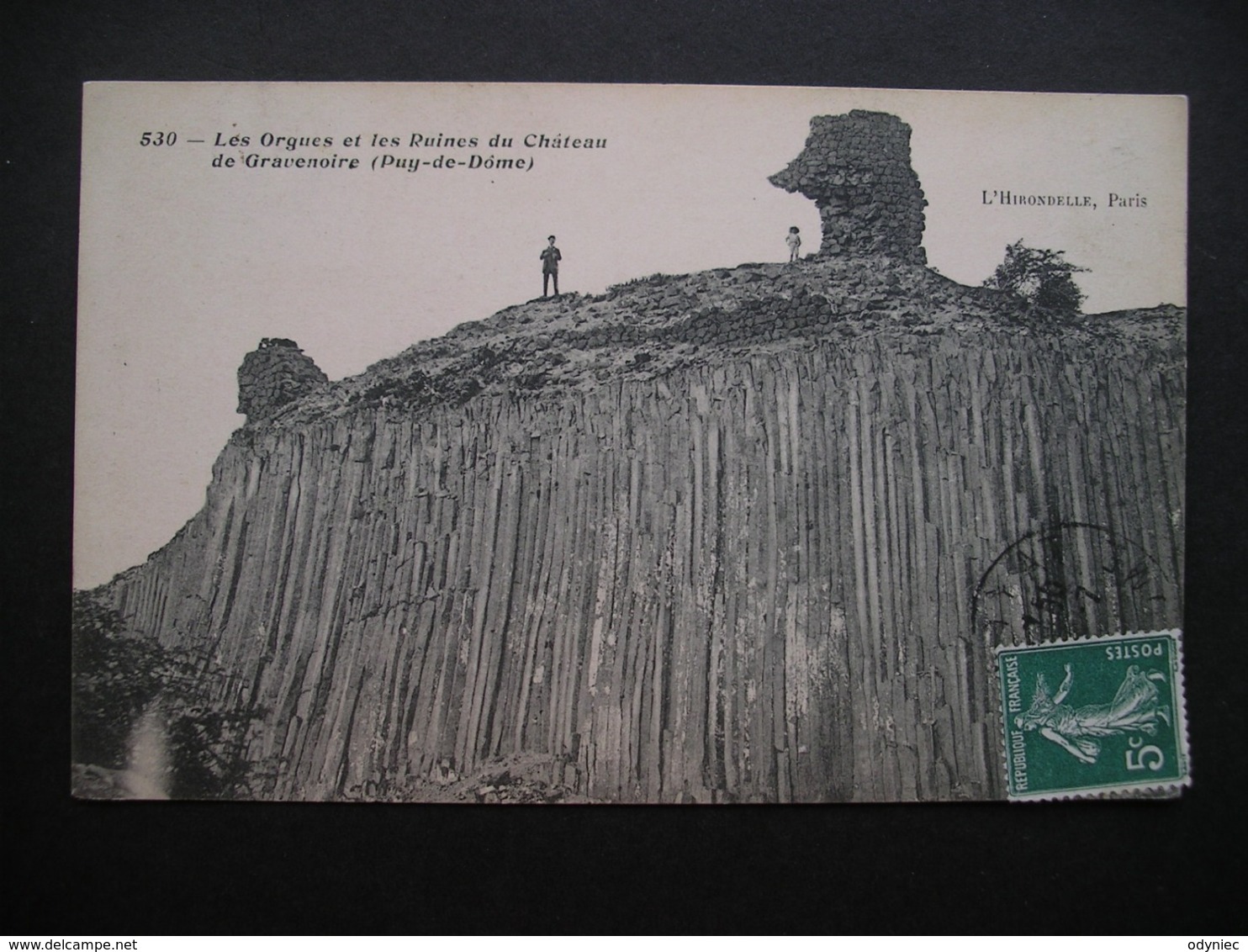 Les Orgues Et Les Ruines Du Chateau De Gravenoire(Puy-de-Dome) 1910 - Autres & Non Classés