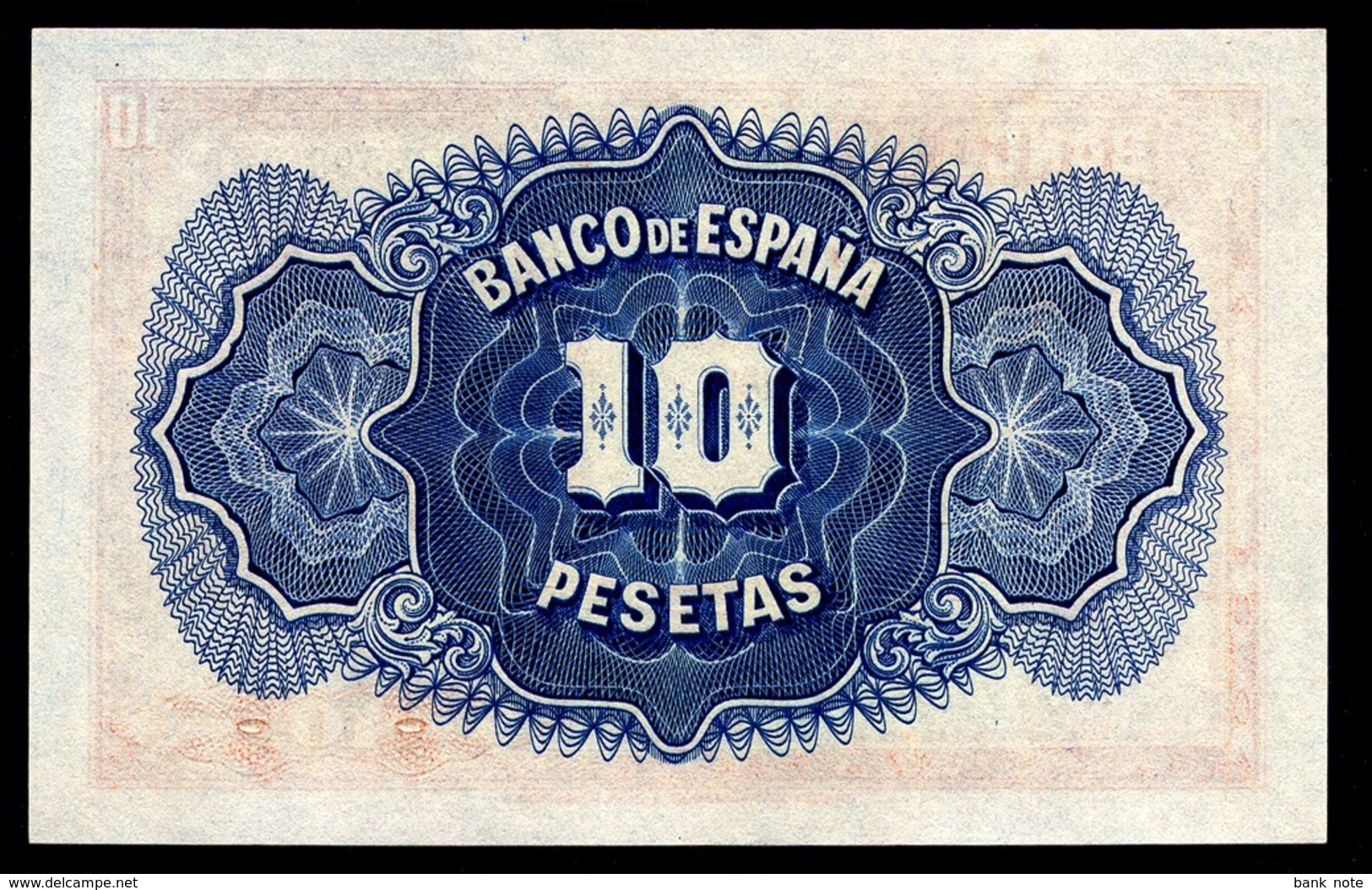 SPAIN 10 PESETAS 1935 Pick 86 Unc - 10 Peseten