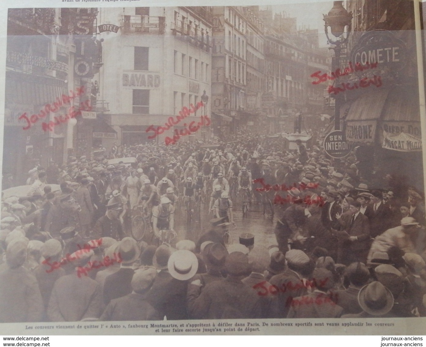 1932 TOUR DE FRANCE - VIEUX PORT DE LA ROCHELLE - LE VESINET - FAUBOURG MONTMARTRE - LISIEUX - MORTAIN - Autres & Non Classés