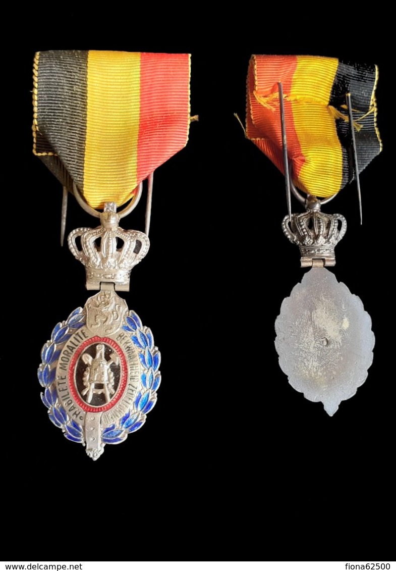 MEDAILLE BELGE . HABILETE  MORALITE . - Belgique