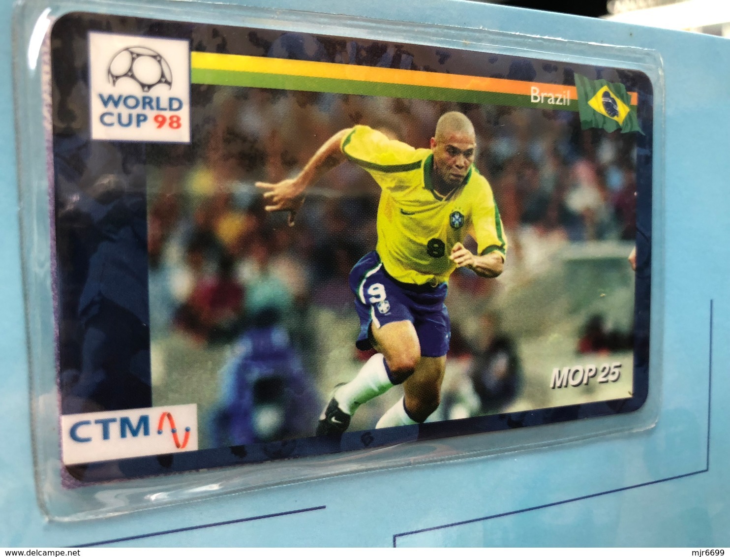 MACAU-CTM 1998 WORLD CUP PHONE CARD COLLECTION SET - WITH ORIGINAL FOLDER - Macao