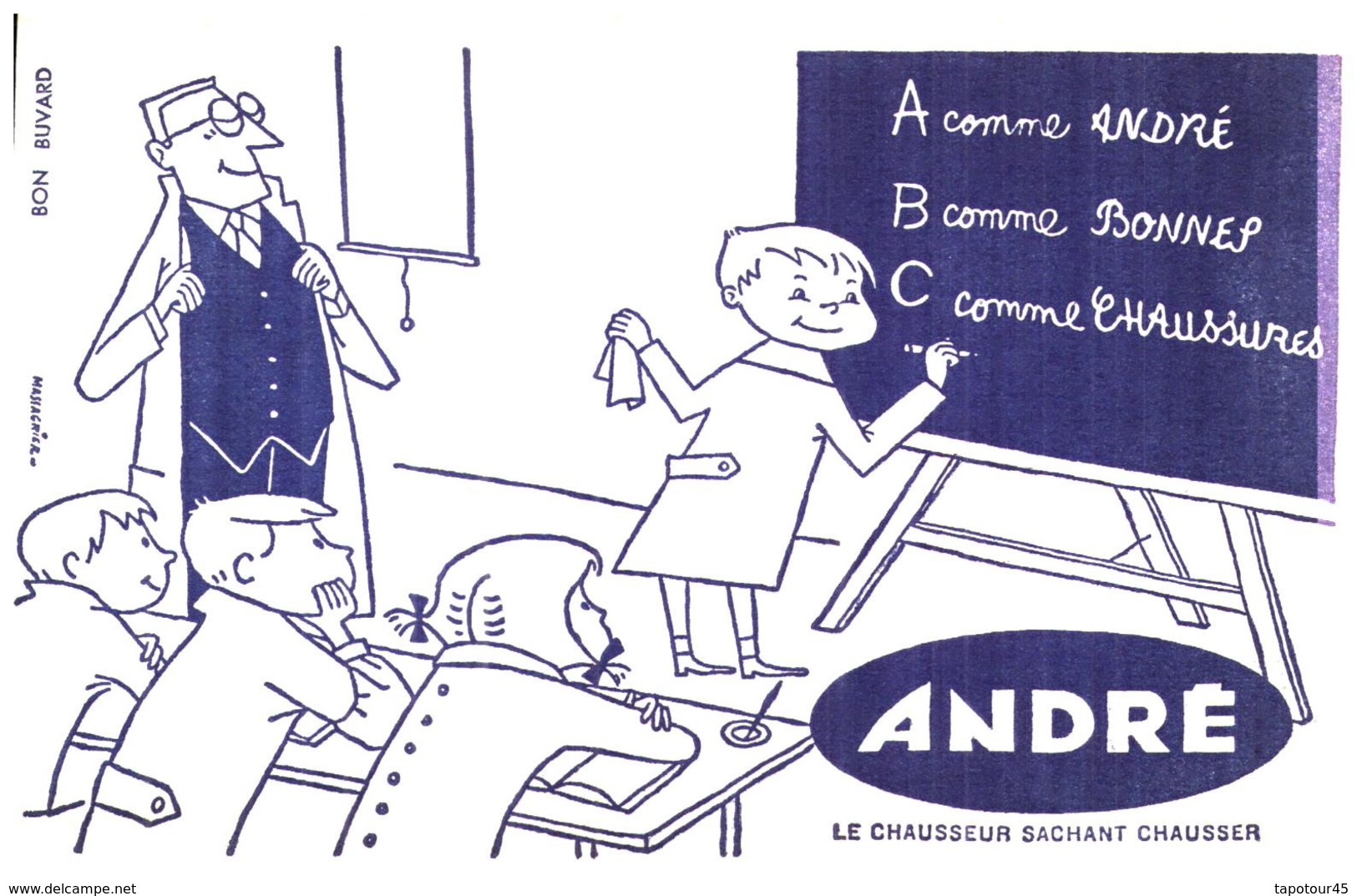 Ch A/ Buvard Chaussure "André" (N= 1) - Chaussures