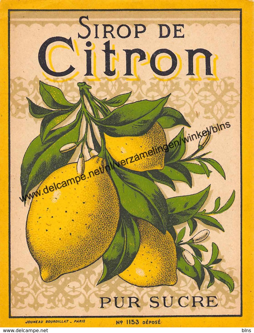 Citronnade - A.Gué Fils Poitiers - 9,5x12,5cm - Autres & Non Classés