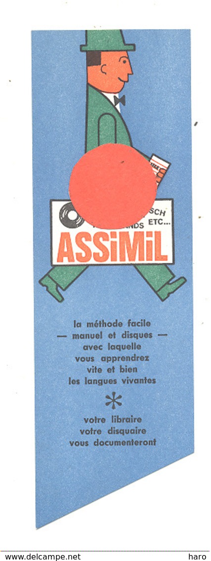 Marque-pages Publicitaire - Apprendre Les Langues " ASSIMIL "   (B260) - Marque-Pages