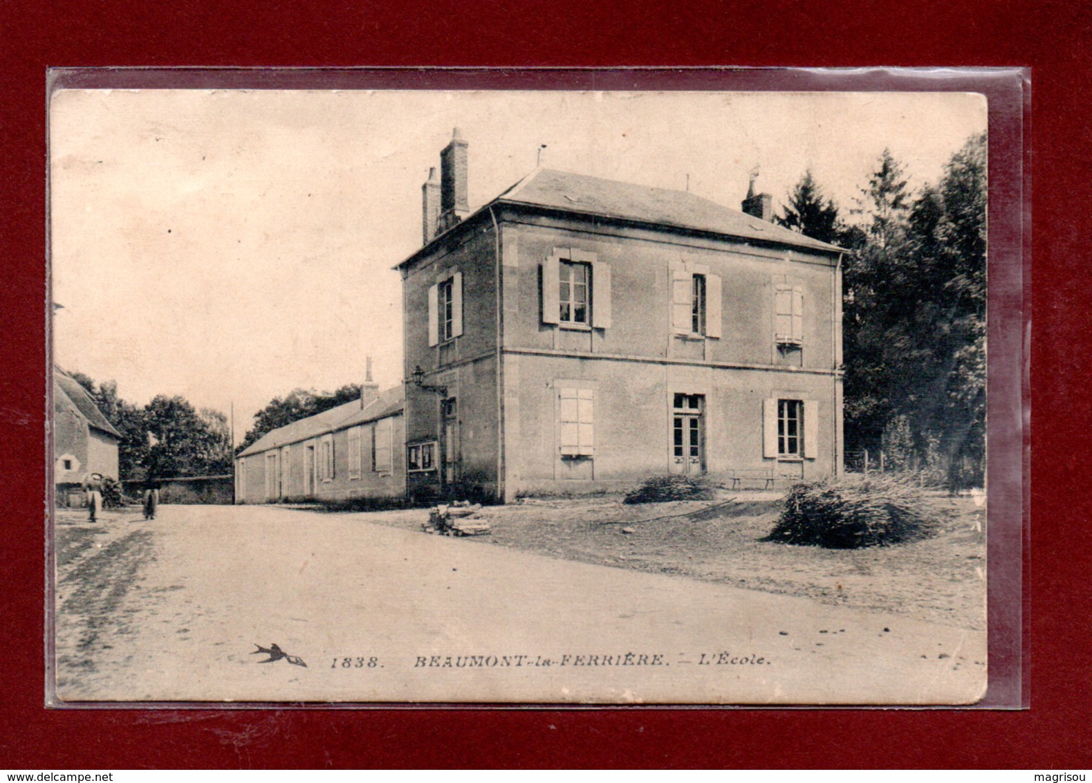 58-CPA BEAUMONT LA FERRIERE - Autres & Non Classés