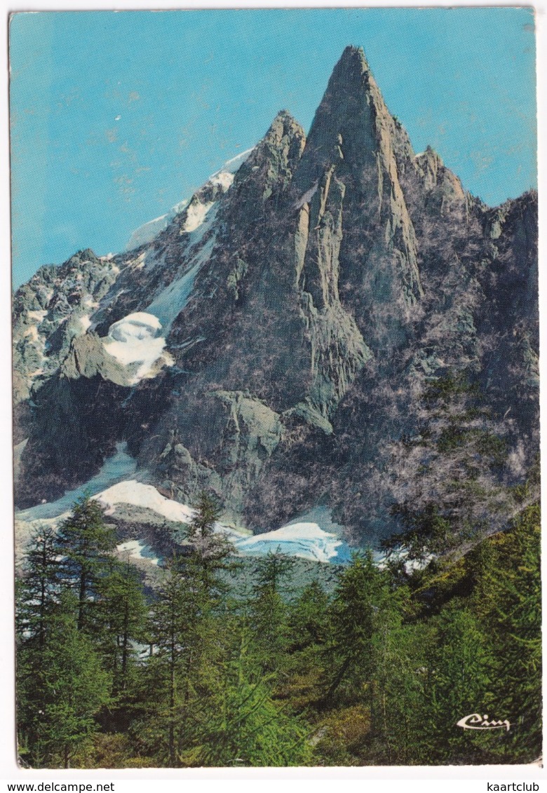 Chamonix-Mont Blanc - Fier Et Majestueux, Le Dru (alt. 3.754 M.) -  (Haute-Savoie) - Chamonix-Mont-Blanc