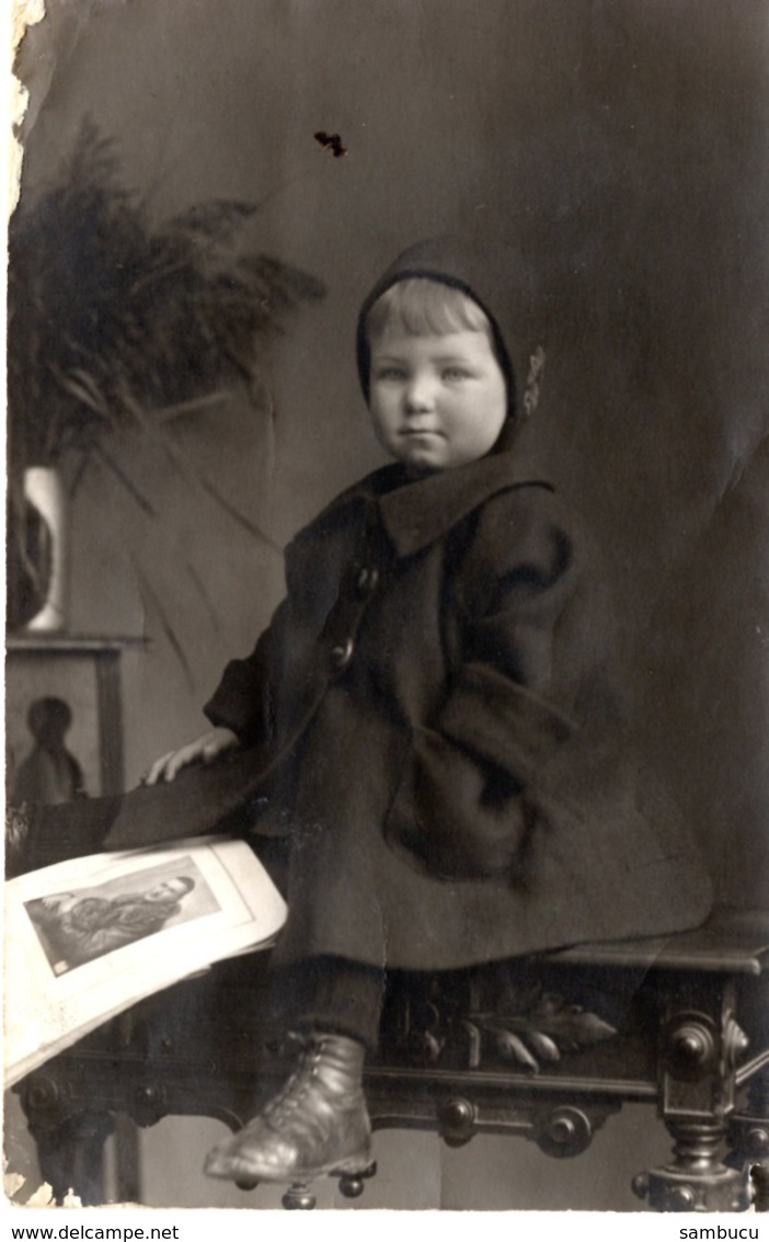 Studiofoto Kind Mädchen Ca 1930 - Fotografie