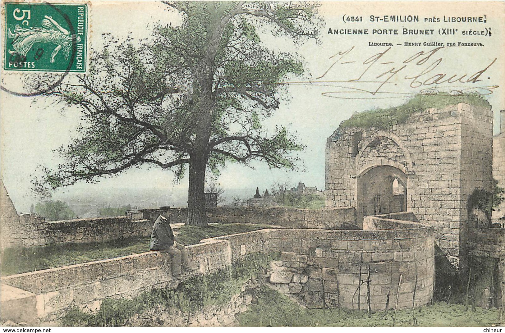 SAINT EMILION ANCIENNE PORTE BRUNET - Saint-Emilion