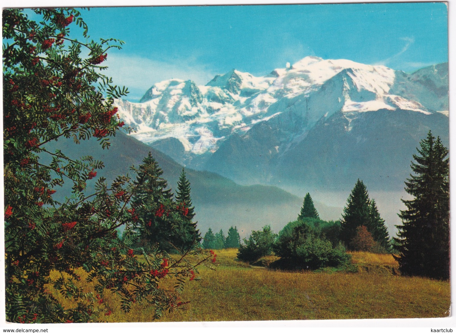Le Mont-Blanc (4807 M) - (Haute-Savoie) - Chamonix-Mont-Blanc