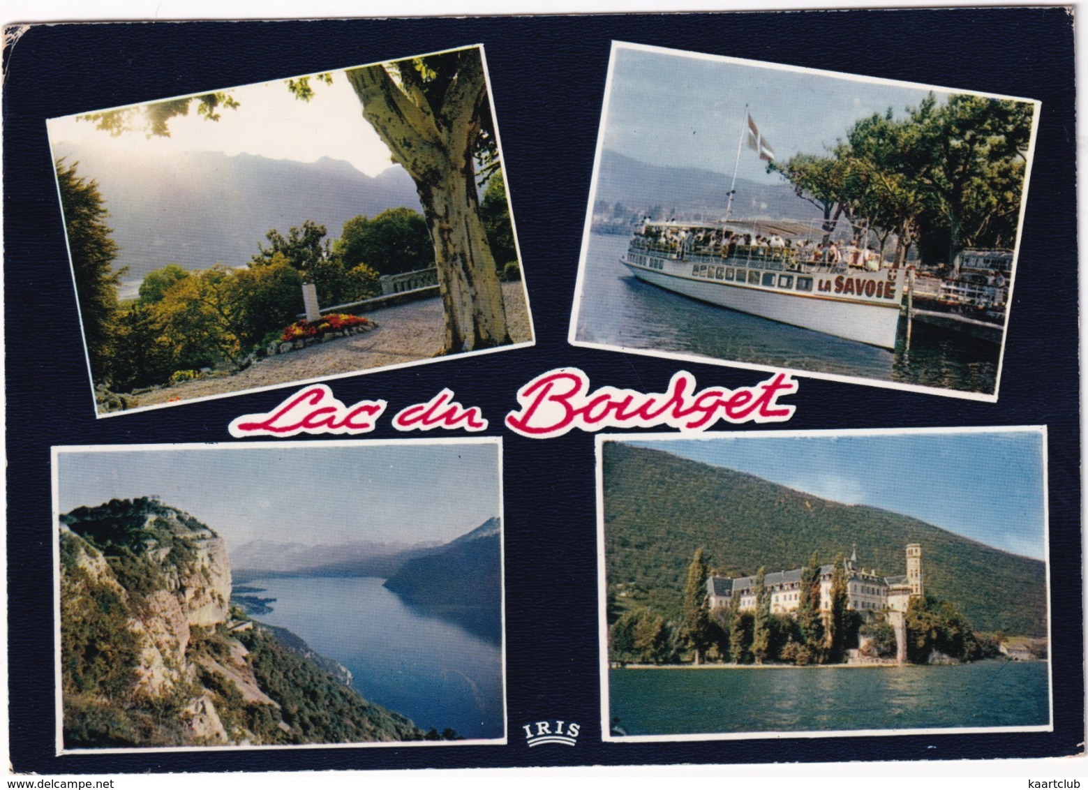 Lac Du Bourget - Lamartine Et Dent Du Chat, Départ Pour Hautecombe, Chambotte, Abbaye - MS 'La Savoie'  - (Savoie) - Le Bourget Du Lac