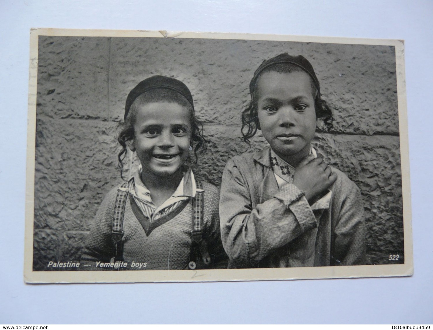 CARTE PHOTO  - PALESTINE ; Enfants Yemenites - Monde