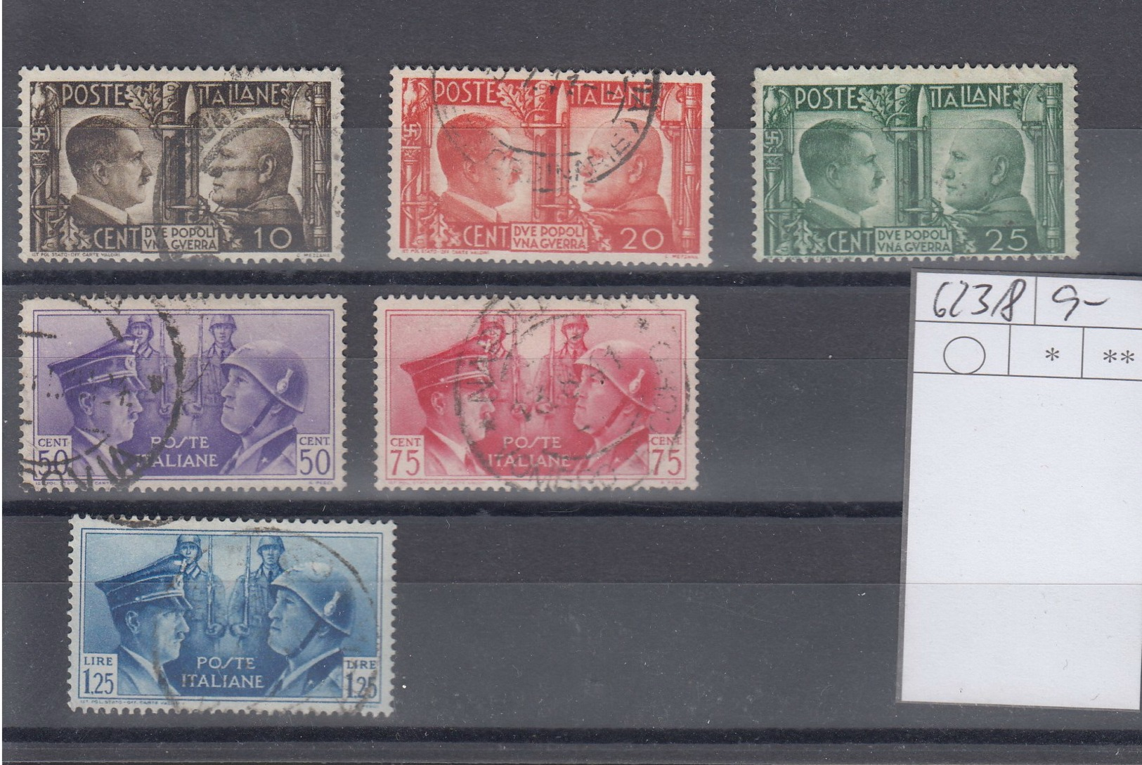 Italien Michel Cat.No.  Used 623/628 - Usati