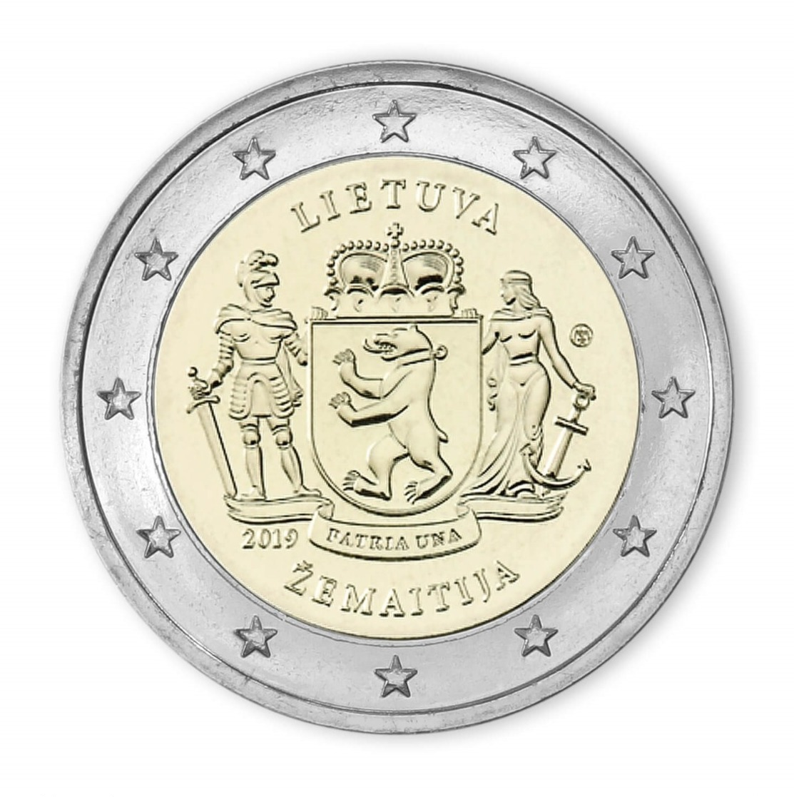 Lithuania 2 Euro Coin 2019 "Samagotia" UNC - Litouwen