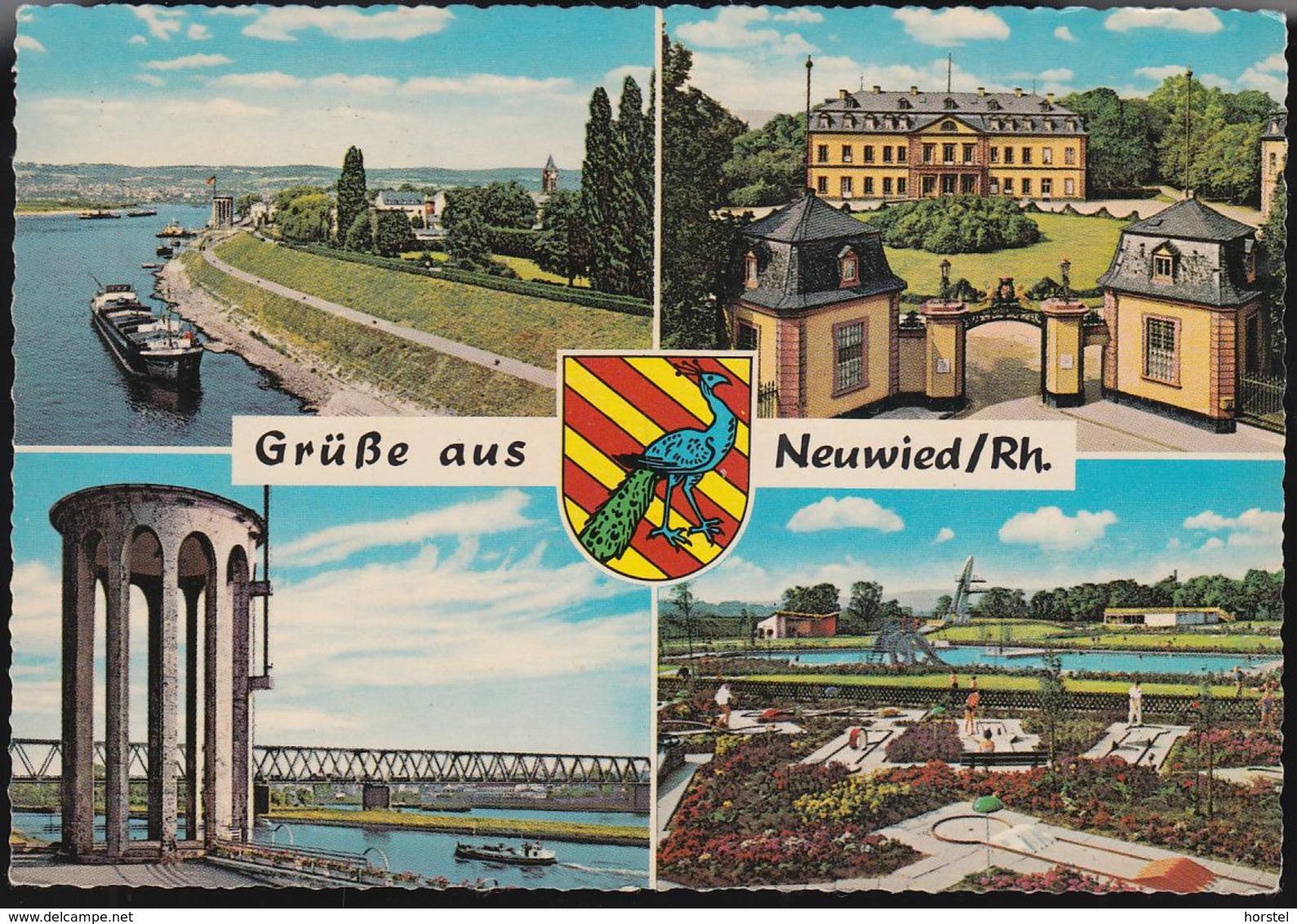 D-56564 Neuwied - Alte Stadtansichten - 2x Nice Stamps - Neuwied