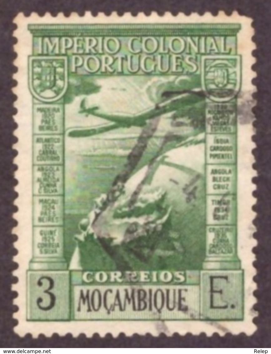 Mozambique  - 1938 Império Colonial Português 3$00 Obliterado - Mozambique