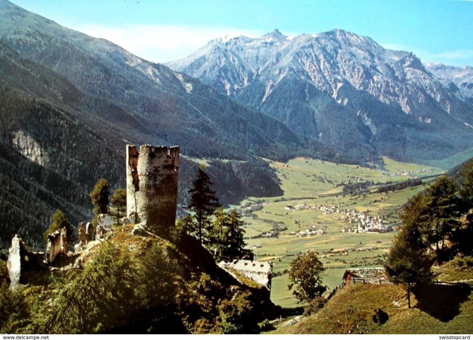 MÜSTAIR Val Müstair Blick Von Der Ruine Ober-Reichenberg Ob Taufers - Val Müstair