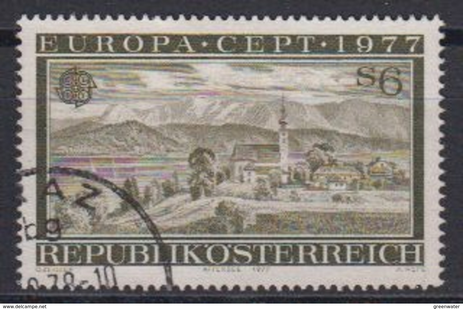 Europa CEPT 1977 Austria 1v Used (44644C) - 1977