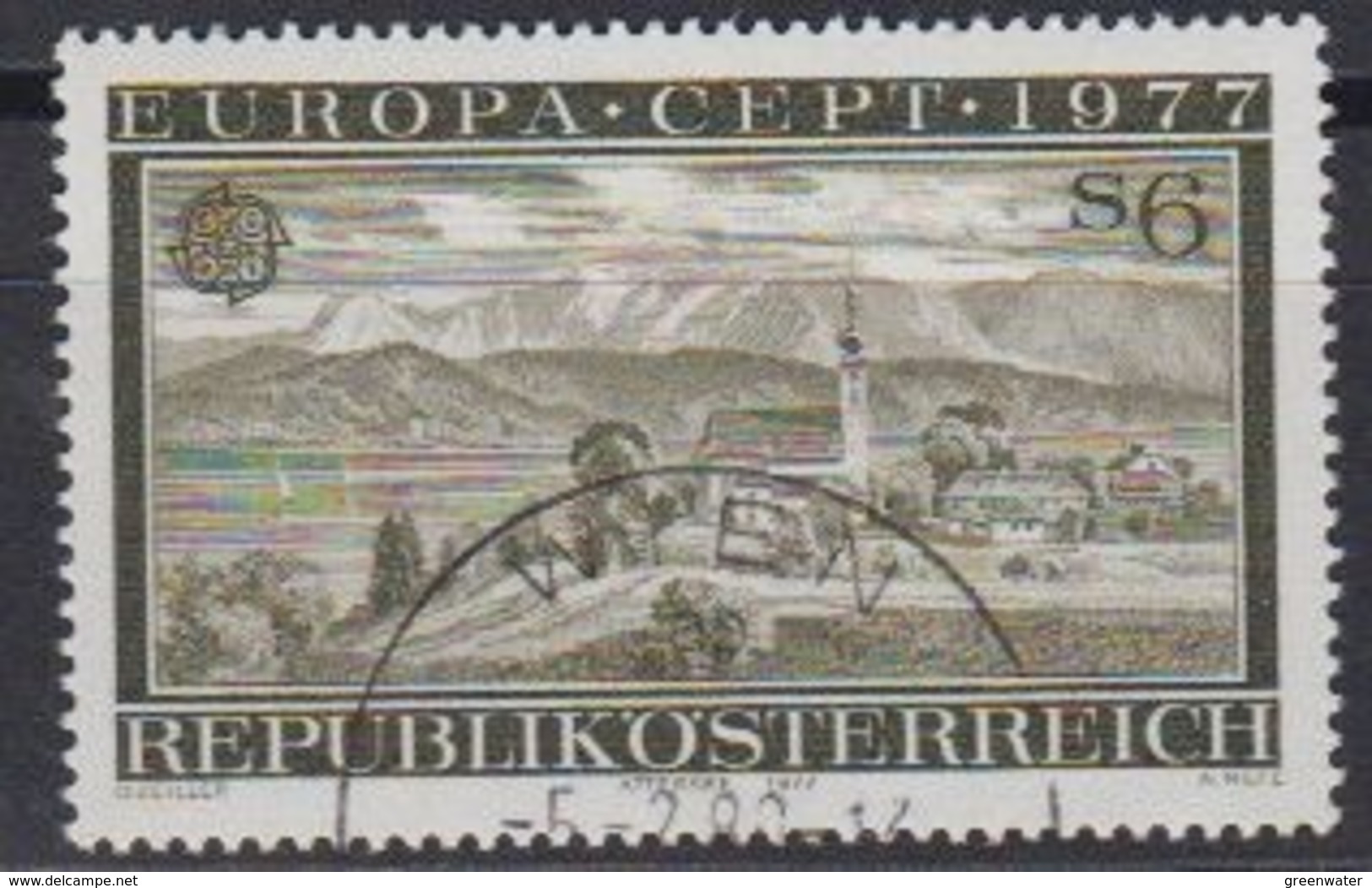 Europa CEPT 1977 Austria 1v Used (44644E) - 1977