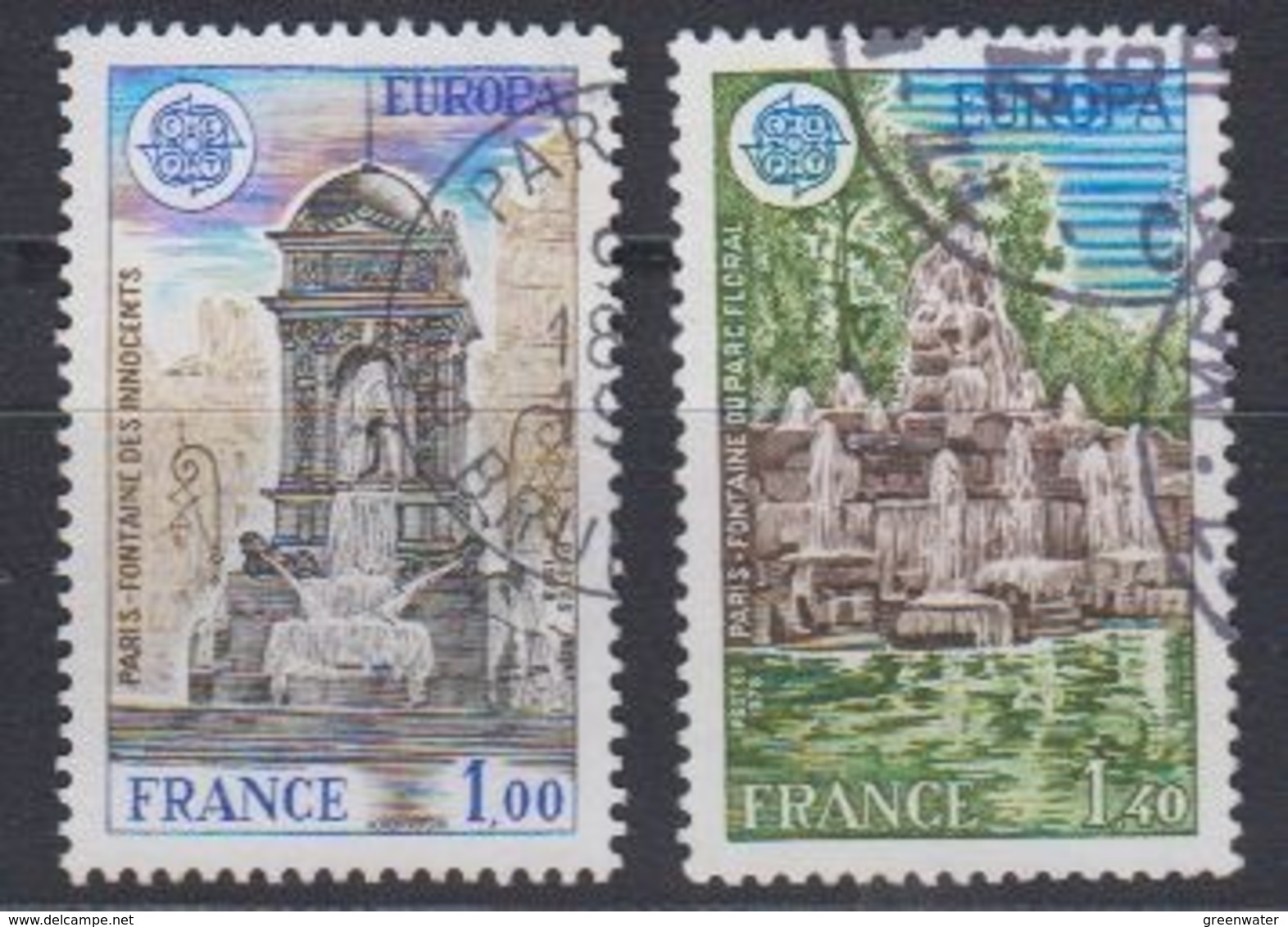 Europa Cept 1978 France 2v Used (44646A) - 1978