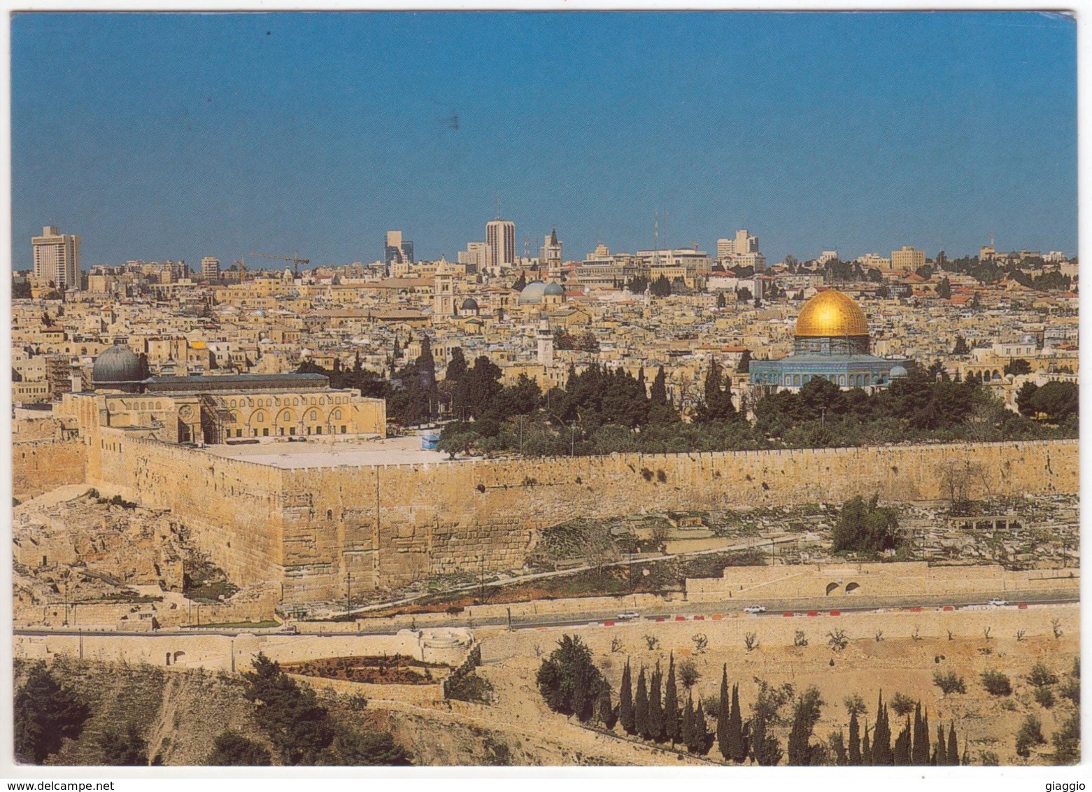 °°° GF636 - ISRAEL - JERUSALEM THE OLD CITY - 2005 With Stamps °°° - Israele