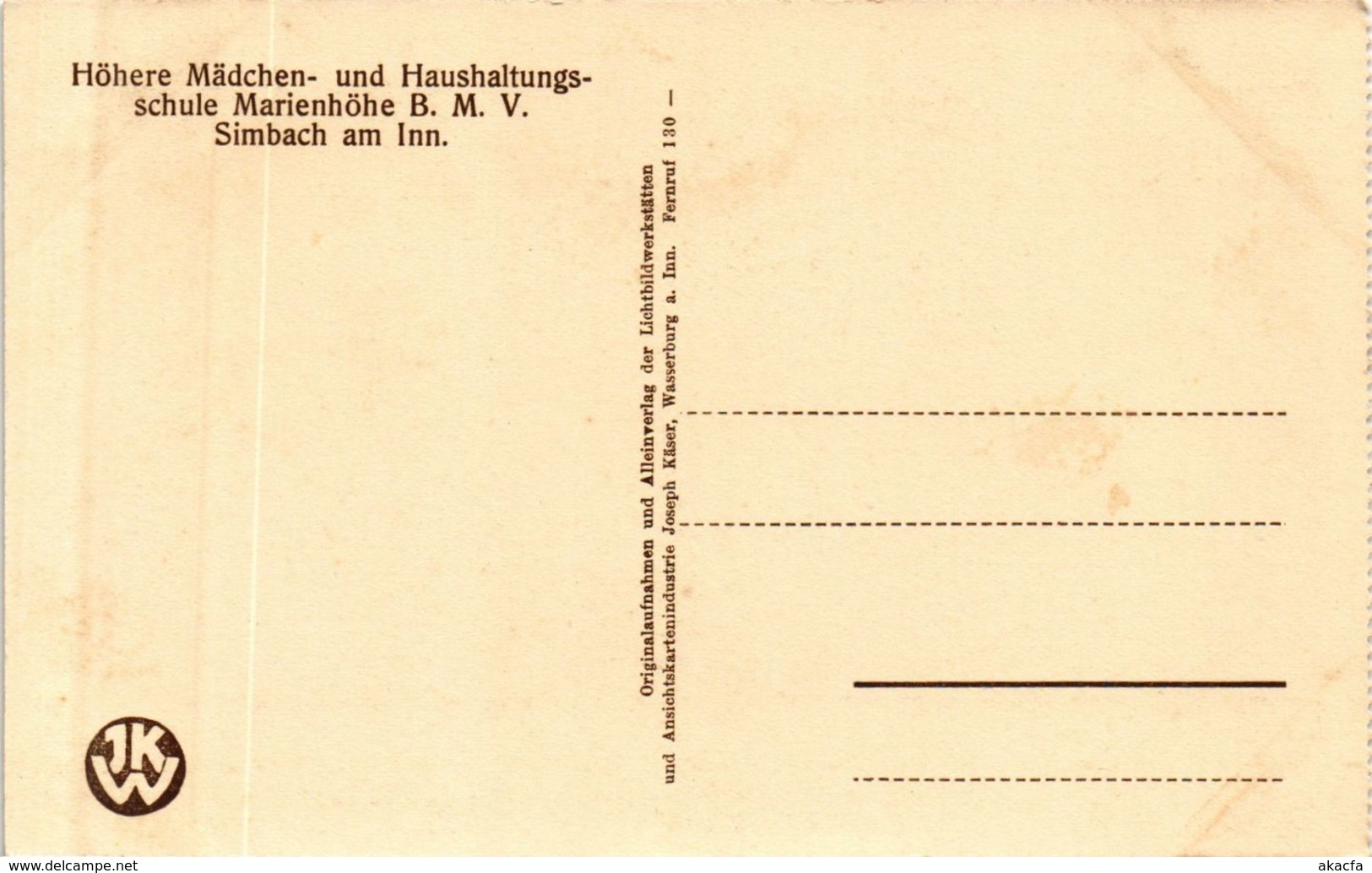 CPA AK Simbach Engl.Institut Marienhohe Zeichensaal GERMANY (891923) - Simbach