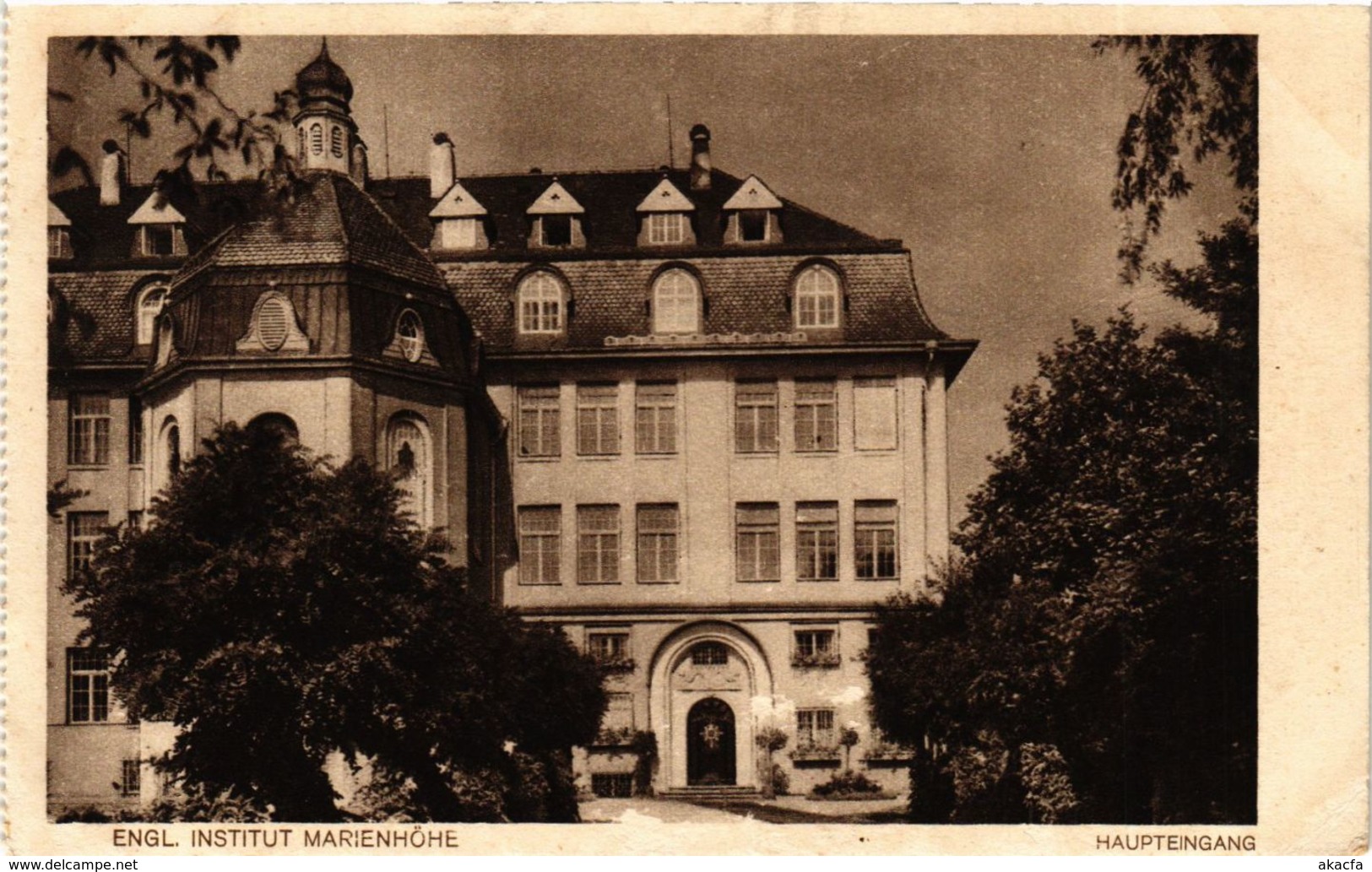 CPA AK Simbach Engl.Institut Marienhohe Haupteingang GERMANY (891935) - Simbach