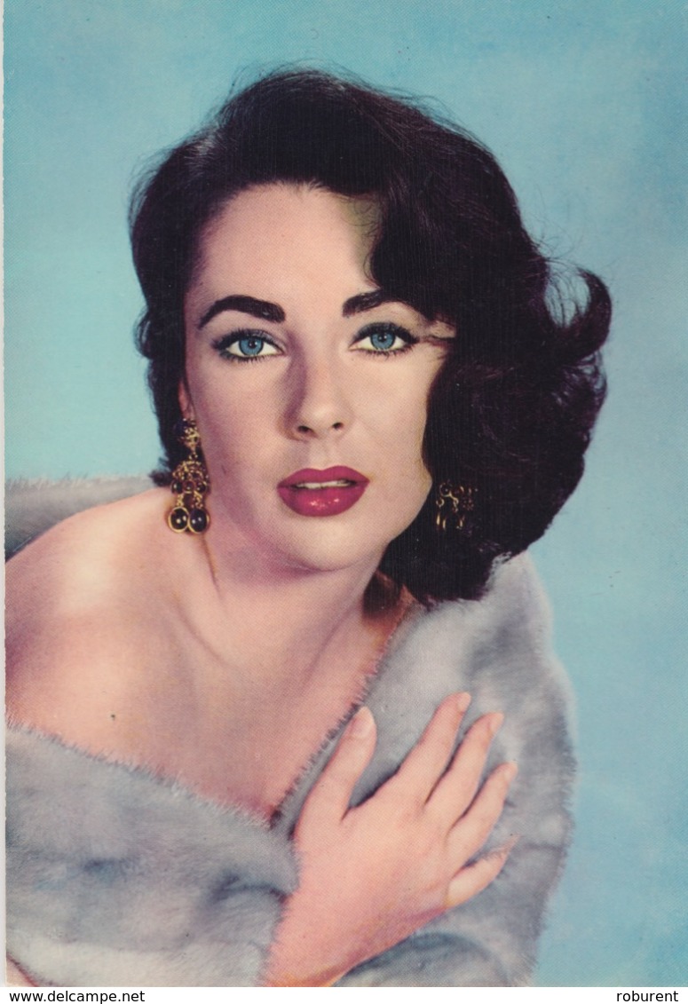 ATTRICE CINEMATOGRAFICA AMERICANA "ELISABETH TAYLOR" - Artisti