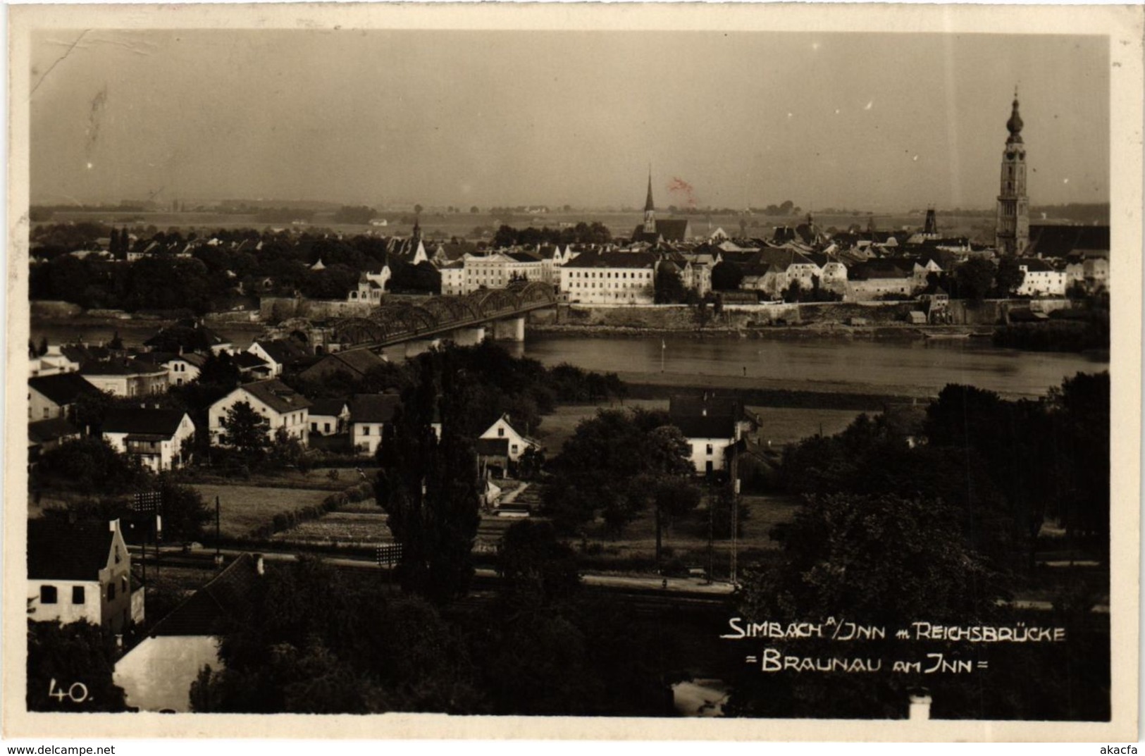 CPA AK Simbach Braunau Am Inn GERMANY (891989) - Simbach