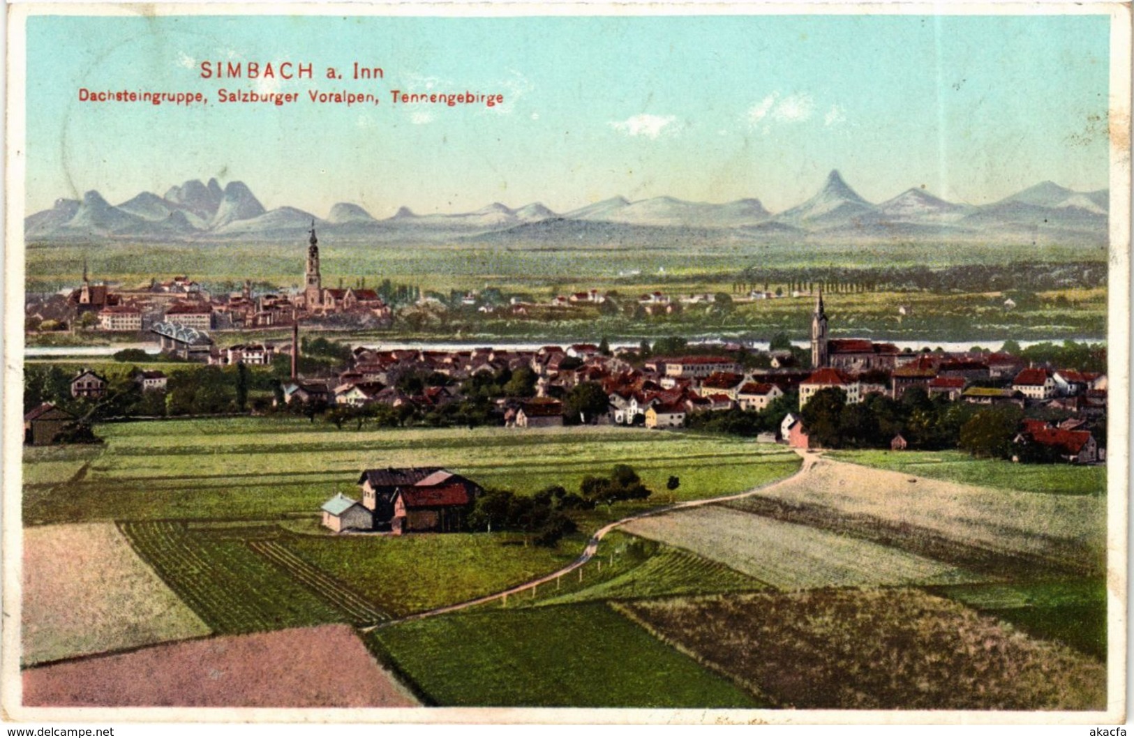 CPA AK Simbach Dachsteingruppe, Tennengebirge GERMANY (891990) - Simbach