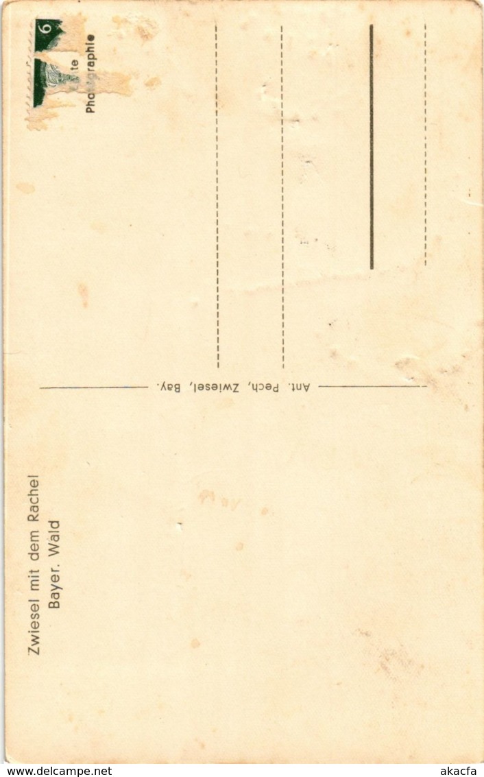 CPA AK Zwiesel Mit Dem Rachel GERMANY (892028) - Zwiesel