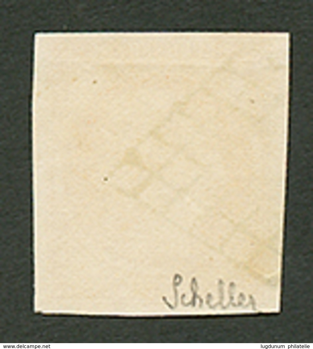 40c CERES (n°5) Obl. Trés Frais. Signé SCHELLER. Superbe. - 1849-1850 Ceres