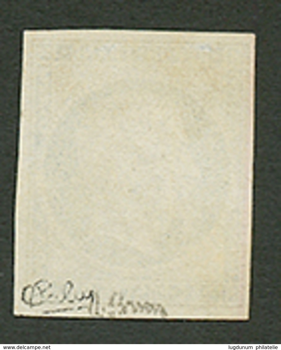 25c PRESIDENCE (n°10) Neuf Sans Gomme (*). Cote 1500€. Signé BRUN & CALVES. Superbe. - 1852 Louis-Napoleon