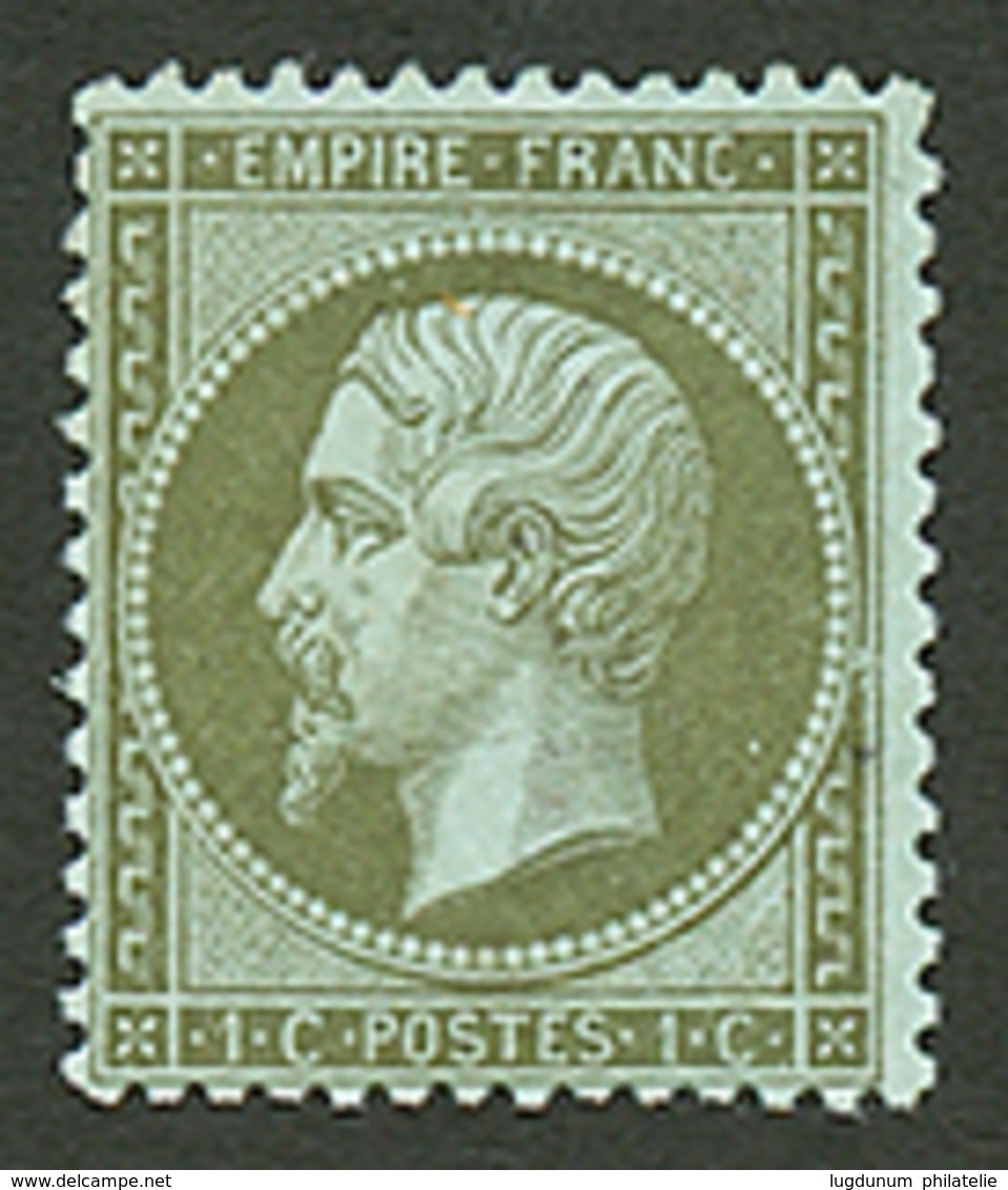 1c Empire (n°19) Neuf ** Sans Charnière. Superbe. - 1862 Napoleon III