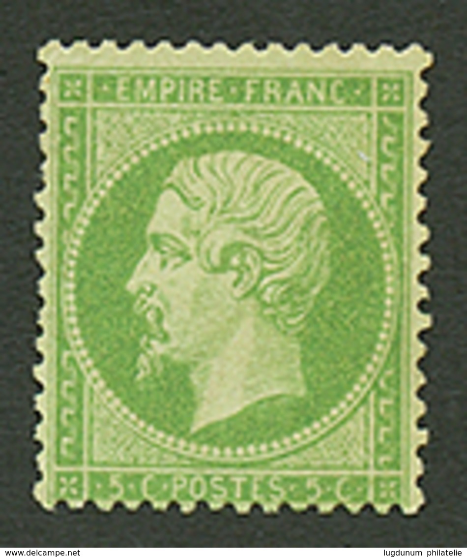 20c Empire (n°20) Neuf *. Cote 350€. Signé SCHELLER. TTB. - 1862 Napoléon III