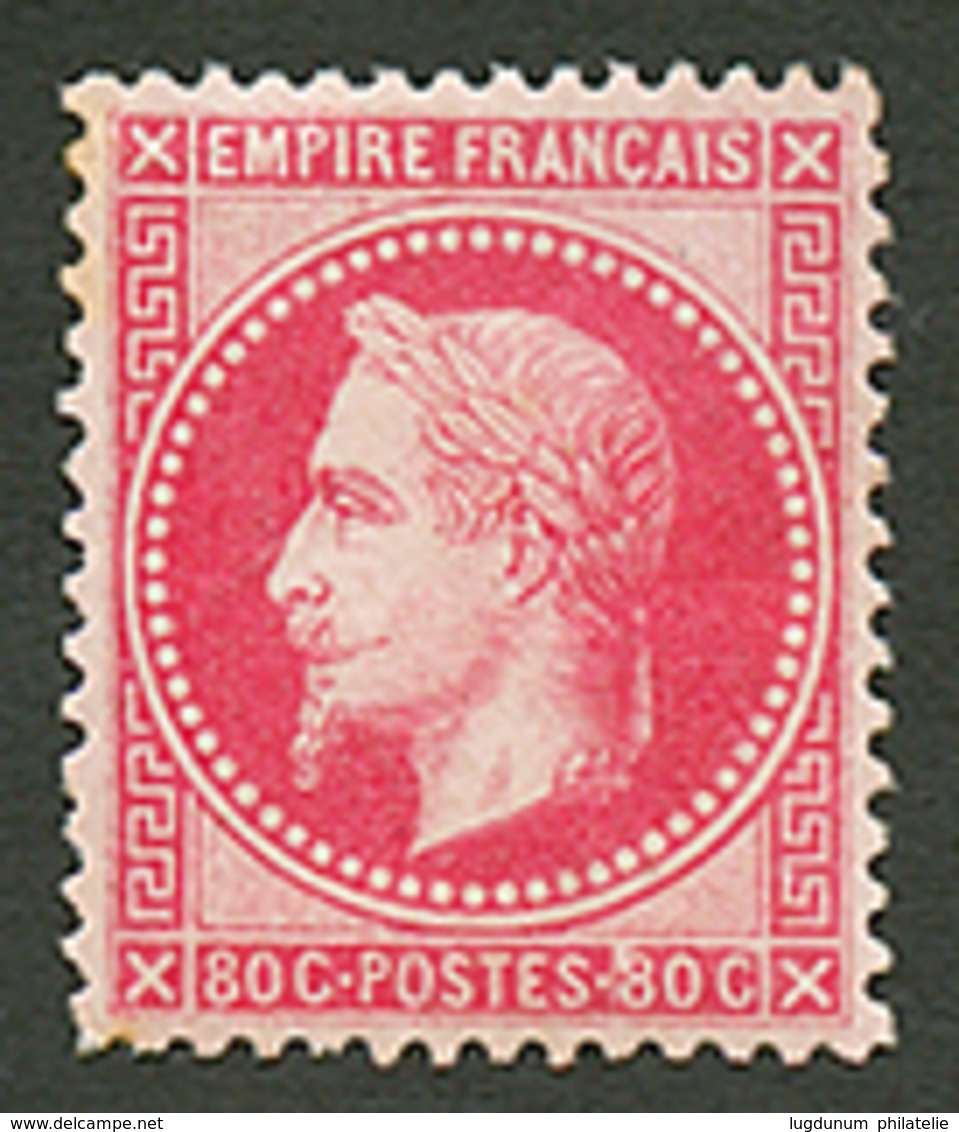80c Empire (n°32) Neuf *. Petit Manque De Gomme. Cote 1750€. Signé CALVES. TB. - 1863-1870 Napoléon III Con Laureles