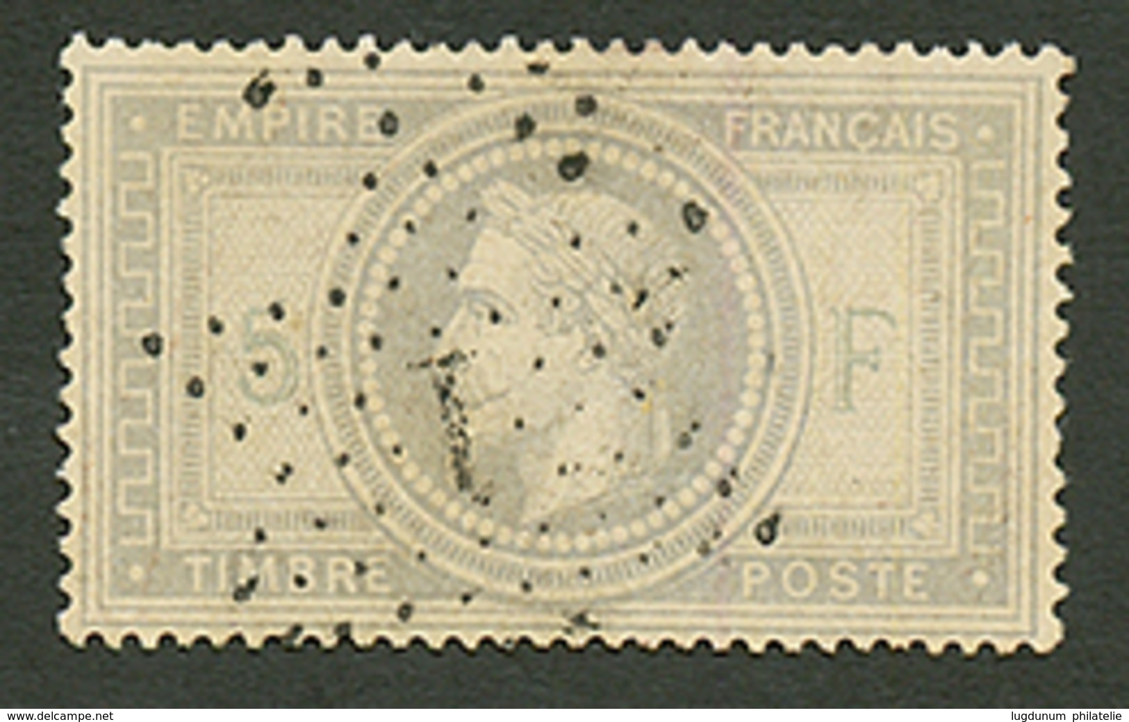 5F Empire (n°33) Obl. Sans Défaut. Cote 1150€. Signé SCHELLER. TB. - 1863-1870 Napoléon III. Laure
