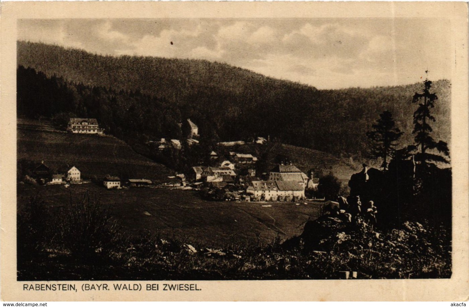 CPA AK Zwiesel Rabenstein GERMANY (892071) - Zwiesel