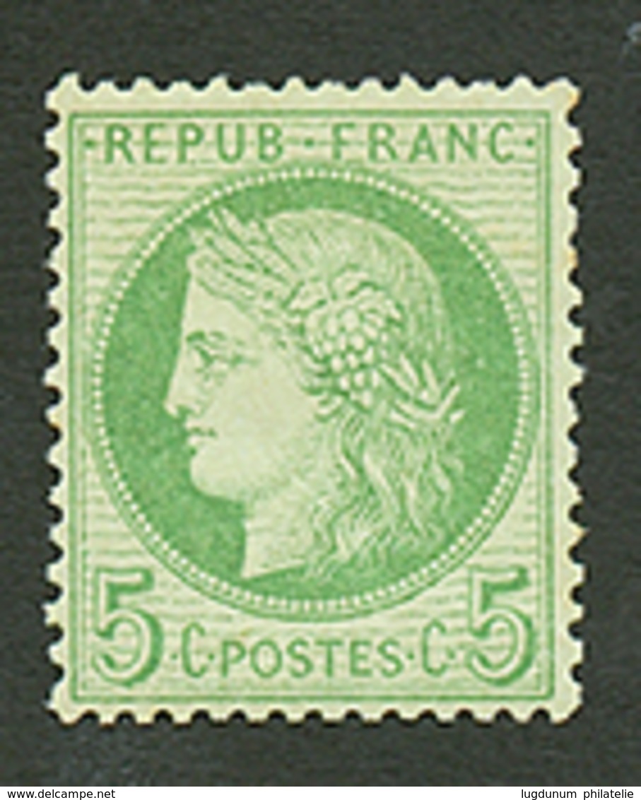 5c CERES (n°53) Neuf * Quasiment **. Cote 300€. Signé SCHELLER. Trés Frais. Superbe. - 1871-1875 Ceres