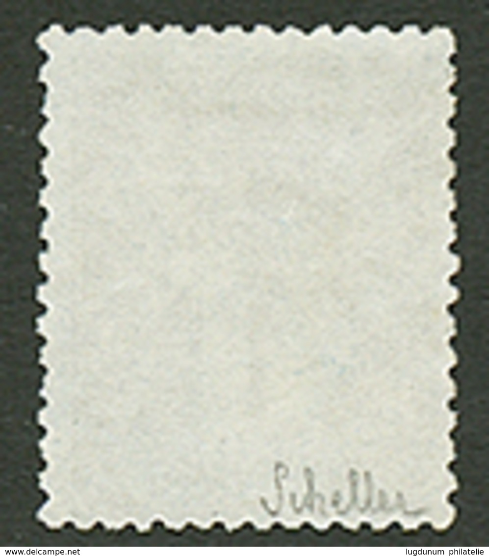 1c BLEU DE PRUSSE (n°84) Oblitéré. Cote 6000€. Certificat SCHELLER. TTB. - 1876-1898 Sage (Tipo II)